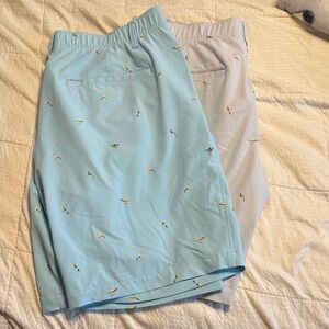 Under Armour Bird Design Shorts. Two pair